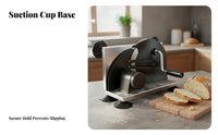 Adjustable Thickness Bread Cutter Even Slices Manual Bread Cutter Hand Crank Loaf Cutter Food Grade Material Kitchen Utensil