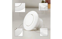 Small Air Switch Button Countertop Garbage Disposer Button Compatible Sink Power Switch Sturdy for Kitchen