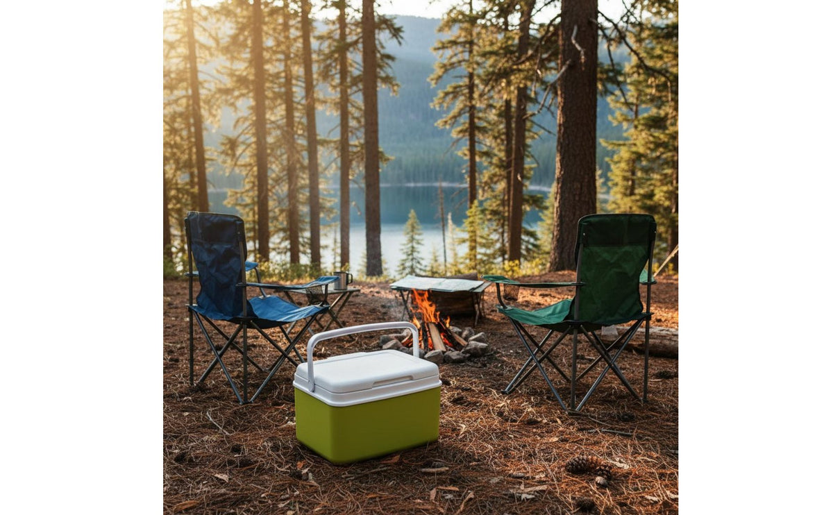 Portable Ice Chest Long-Lasting Insulation Camping Food Box Small Outdoor Meal Ice Chest Hot and Cold Use Hard Shell Ice Chest