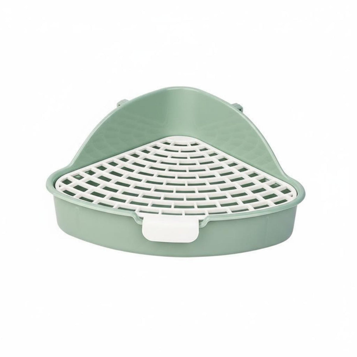 Small Creature Corner Toilet Detachable Mesh Triangle Pet Potty Triangle Potty Guide Removable Grate Corner Litter Box Sturdy