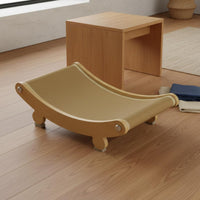 Multi-Functional Cat Rocking Lounger Easy to Clean Curved Cat Scratcher Bed Scratch Resistant Pet Supplies Stable Structure for Cats, Kittens, Indoor