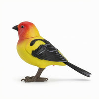 Singing Bird Toy Realistic Figurine Cute for Desk