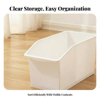Movable with casters Wheeled under-table Book container Space-Saving under-table Book storage container Large Capacity Storage Container adaptable for Students, Office Workers, Study Room, Classroom, Dormitory, Bedroom