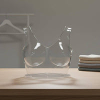 Photo Prop Transparent Bra Mannequin Lightweight Bra Display Mannequin Portable Underwear Display Torso for Product Photography