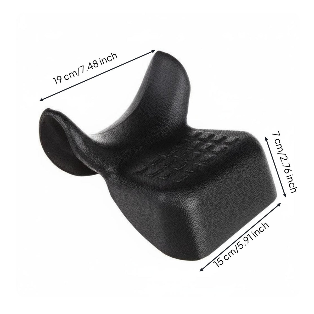 Waterproof Shampoo Bowl Neck Rest Long-Lasting Salon Sink Neck Cushion Ergonomic Design for Barbers, Home Users, Barbershop, Beauty Spa