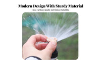 Dust Control Adjustable Atomizing Nozzle Uniform Spraying Adjustable Sprinkler Nozzle Easy Installation for Farmers, Orchard, Farm, Nursery