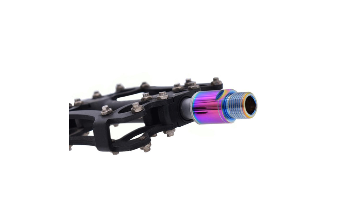 9/16 Bike Pedal Extenders Threaded Pedal Adapter with 20mm Extension Universal for Road Bikes