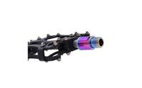 9/16 Bike Pedal Extenders Threaded Pedal Adapter with 20mm Extension Universal for Road Bikes
