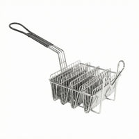 Taco Fryer Basket Stainless Steel Wire Taco Basket Kitchenware Long Loop Handle