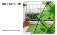Artificial Ivy Fence Roll Realistic Look Faux Ivy Privacy Fence Easy to Install Fake Leaf Privacy Hedge for Balcony, Patio