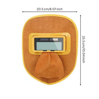 Solar Powered Metal-Joining Eye Guard Protection Self-Darkening Metal-Joining Visor Adjustable Strap