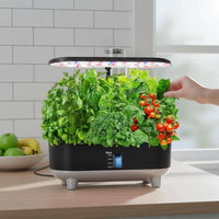 Smart Indoor Garden Water Circulation Pump Automated Garden Featuring Growth Light Automatic Timer Self Watering Grow Light Planter for Beginners