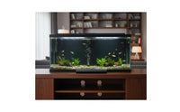 Black Aquarium Background Sticker Light Blocking Solid Black Aquarium Film Waterproof Cling for Aquarists