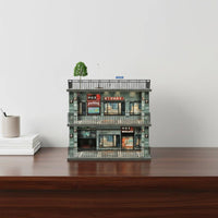 Model Car Parking Garage Multi Level Design Diorama Shelf for Room Decor