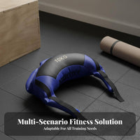 Multiple Grip Options Bulgarian Bag Heavy-Duty Squat Training Bag Reinforced Stitching Fitness Equipment Sturdy Construction for Crossfitters, Home Gym Users, Beginners, Outdoor