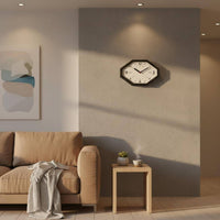 Japanese Type Wall Clock Luxury Feel Silent Wall Clock Accurate Crystal Driven Mechanism House Decoration