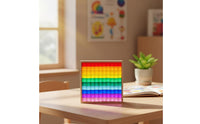 Transparent Block Educational Acrylic Cube Sensory Play Colorful Cube Toy for Kids, Playroom, Classroom, Domestic Learning