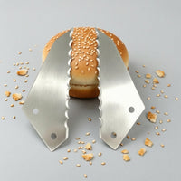Food-Grade Hamburger Bun Cutter Blades Dishwasher Safe Bun Cutter Blades Precision Bread Cutter Uniform for Restaurants