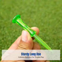 Sporting Tee, Championship Accessory, Sturdy 8-Point Head, Precise Placement, Multi-Color, Boxed