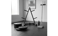 Barbell Plate Tree Rack Standing Plate Storage Metal Stand Weight Tree Stand Home Gym