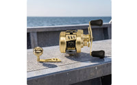 Drum Reel Heavy Duty Reel with Metal Spool Baitcaster for Anglers, Saltwater Fishing