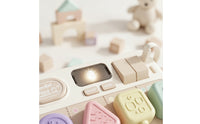 Fine Motor Busy Board with Plugs Educational Toy Power Strip Interactive Switch Board Compact for Toddlers