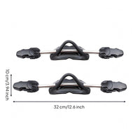 Spring Heel Strap Adjustable Diving Fin Strap with Quick Release Buckles Aerodynamic Sports Gear