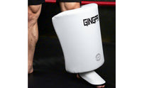 Boxing Kick Pad with Foot Guard Thickened Muay Striking Pad Curved Kickboxing Accessory for Fighting Artists, Fighters, Gym