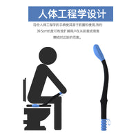 Cross-border Elderly No-Bend Wiping Tool Silicone Wiping Aid for Pregnant Women Auxiliary Toilet Paper Holder