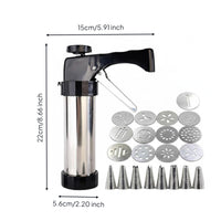 Cookie Dishwasher Cookie Press Set Piping Tip Set for Beginners, Dessert Decorators