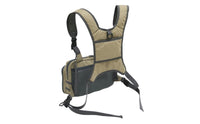 Fishing Chest Bag Multi-Compartment Chest Bag with Harness Breathable Pack for Anglers, Fly Fishermen