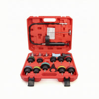 Universal Water Tank Leak Tester Kit Portable Cooling System Pressure Tester Allcomplete Set Manual for Mechanics