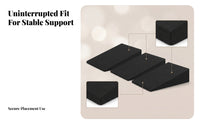3 Pieces Resilient Car Seat Leveling Pad Breathable Rear Seat Support Cushion Wear-Resistant Sleeping Pad Set Pain Relief