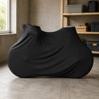 Water-Resistant Full-Coverage Bike Cover Dustproof Stretchy Bike Cover Sunshielding Soft Material