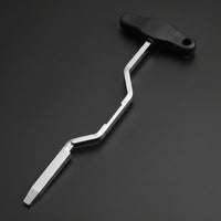 Long-Reach Dual-Clutch Valve Body Removal Tool Sturdy Dual-Clutch Gearbox Tool Bent Flat for Mechanics, Technicians, Repair Shops, Garage