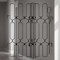 Collapsible Foldable Pet Gate Indoor Metal Pet Gate Portable Barrier Freestanding for Dogs, Young Dogs, Cats, Doorways, Stairs, Hallway, House