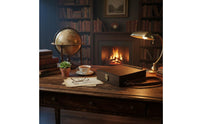 Writer's Carrier Box Multi-Functional Portable Writing Desk Bag Vintage Style Wooden Designer for Artists