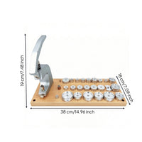 Watch Case Press Tool Bench-Watch Press with Wooden Base for Professionals for Hobbyists