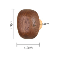 Natural Wooden Wall Hook Modern Wood Coat Peg Minimalist Wall Hook with Screws Screw-Information About Entryway, Bedroom, Closet