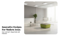 Curved Sectional Couch Modern Design Reception Sofa distinctive Shape Commercial Furniture for Parents, Business Visitors, Waiting Room, Lobby, Lounge Area