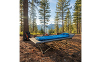Foldable Folding Camping Cot Easy to Fold Portable Folding Cot Sturdy Frame Office Rest Lounger No Assembly Required for Campers, Hospital