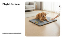 Waterproof Kennel Pad Removable and cleanable Cover Dog Bed All-Season Use Pet mat scuffResistant for feline Owners