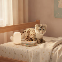 Snow Leopard Stuffed Animal Fuzzy Toy Adorable for Collectors