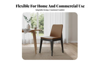 Nordic Design Curved spinerest Wooden Chair sturdy Wood Construction Curved spinerest Side Chair Modern Minimalist Dining Room Seating Upholstered Seat for Restaurant Owners, Interior Designers, Homeowners, Cafe, Hotel, Study, Home Office