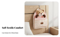 Wall Hanging Storage Area Saving Material over Door Storage Pouch Multipurpose over the Door Pocket Organizer for Kids, Bedroom, Dorm Room