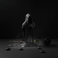 Festive Gift Melting Grim Reaper Statue Collectible Melting Grim Reaper Figurine Dark Humor Medieval Death Figurine Miniature for Desk, Office, Study