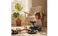 Padded Balance Bike Saddle Streamlined Bike Saddle with Seat Post Easy Installation Seat with Seatpost Sporty for Children, Toddlers