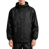 Full Body Coverage Motorcycle Rain Suit Windproof Split Raincoat Set Lightweight Reflective Waterproof Rain Suit Breathable for Motorcyclists, Riders, Rainy Weather, Outdoor Travel