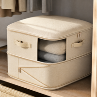 Vacuum Compression Storage Bag for Down Comforters and Clothes, Large Capacity, Visible Window