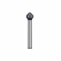 90 Degree Countersink Boring Tool High Tungsten Carbide Chamfering Cutter Burr Final Power Tool Accessory for Machinists, Metalworkers, Factory